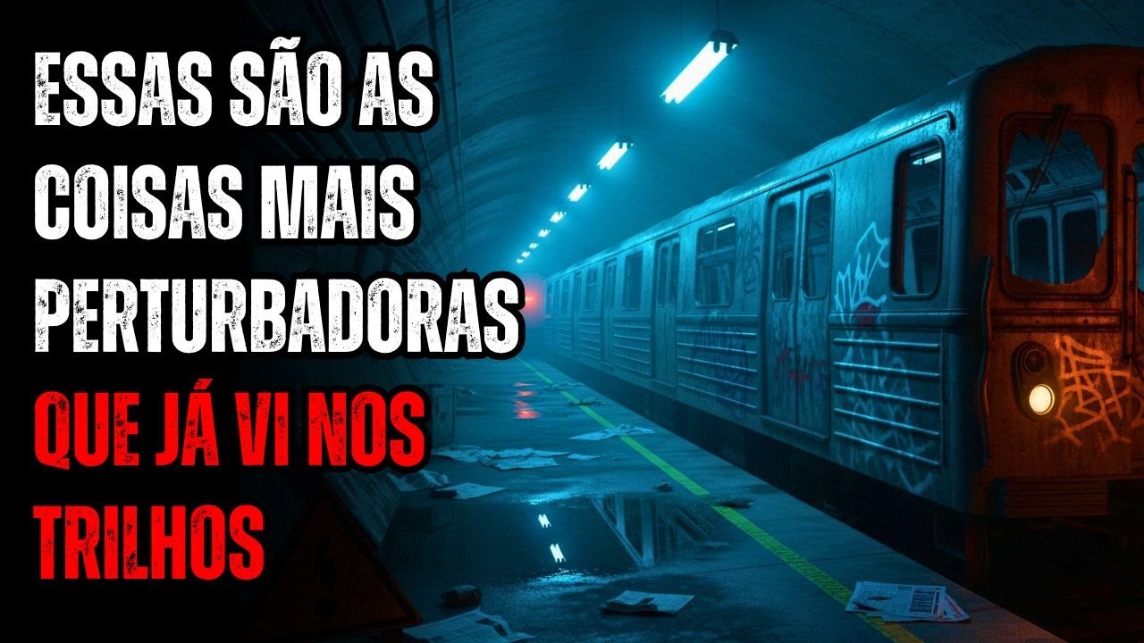 Sou Inspetor de Túneis em Sistema de Metrô Antigo. Vi Coisas Perturbadoras nas Linhas Abandonadas.