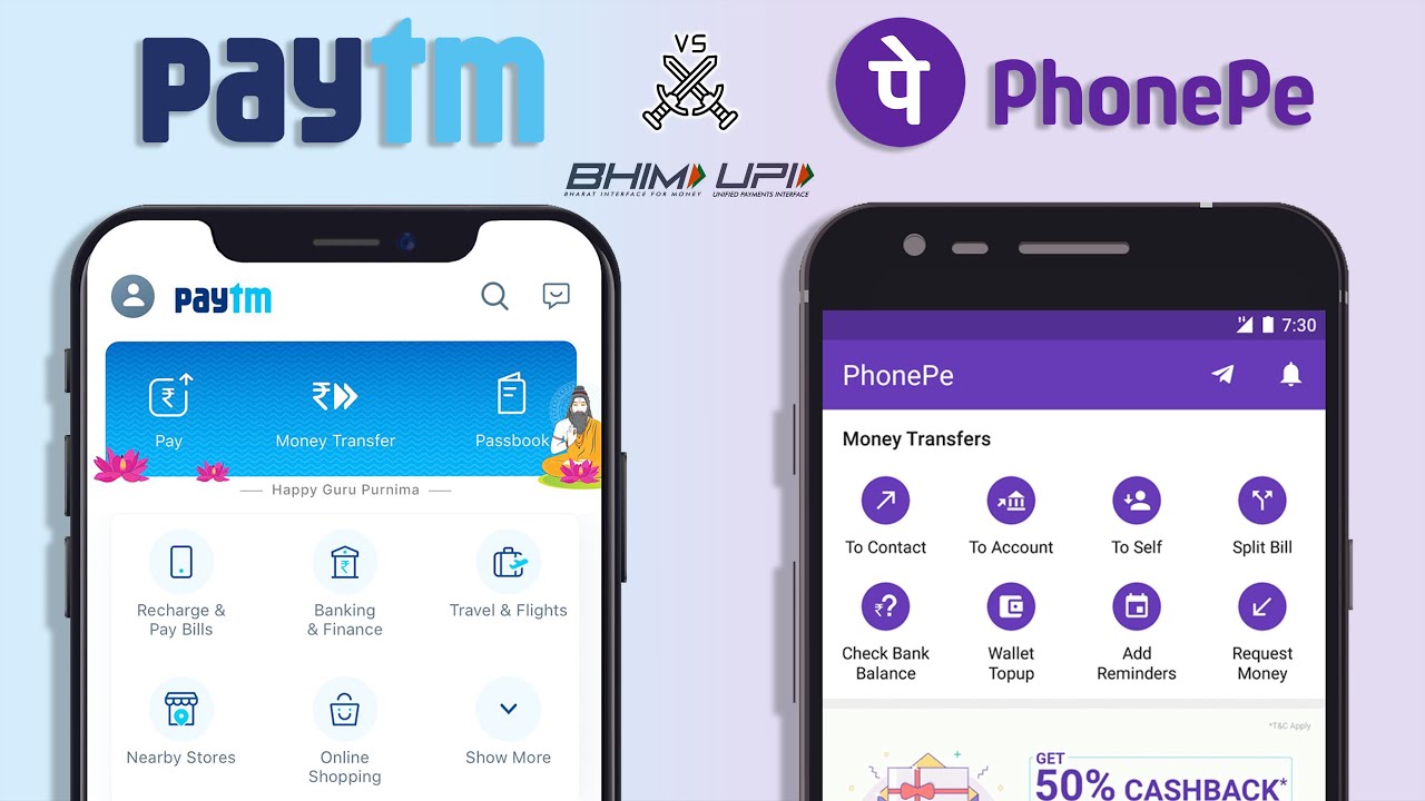 PayTM vs PhonePe || PayTM and PhonePe Comparison || Which One is the Best?