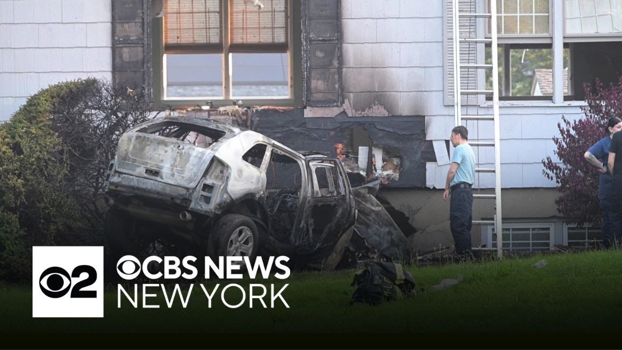 1 dead when car crashes into Quaker Meeting House in Manhasset