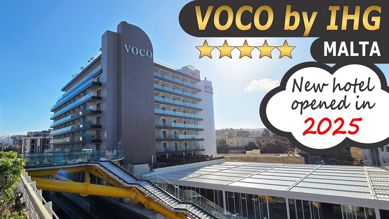 Voco 2025 🇲🇹 Malta by IHG | Opened in 2025 | Five-Star Hotel in St. Julian’s