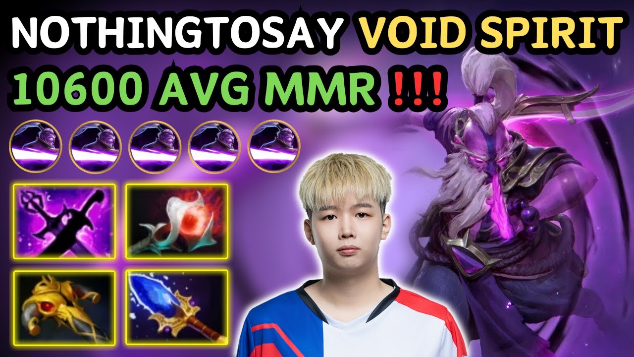 🔥 NOTHINGTOSAY VOID SPIRIT Midlane Highlights 7.35d 🔥 EZ Mid Insane Damage - Dota 2