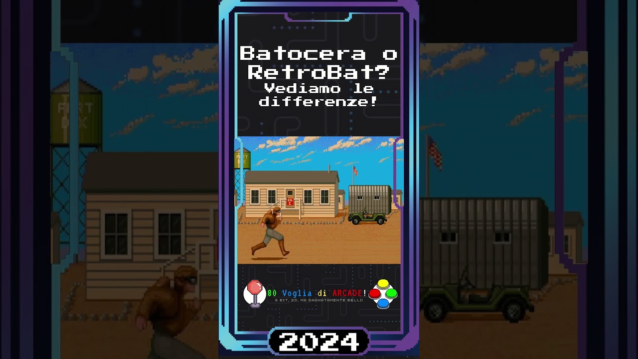Batocera o Retrobat? Quale installare? Sono identici?  #retrogaming #anni80 #arcade