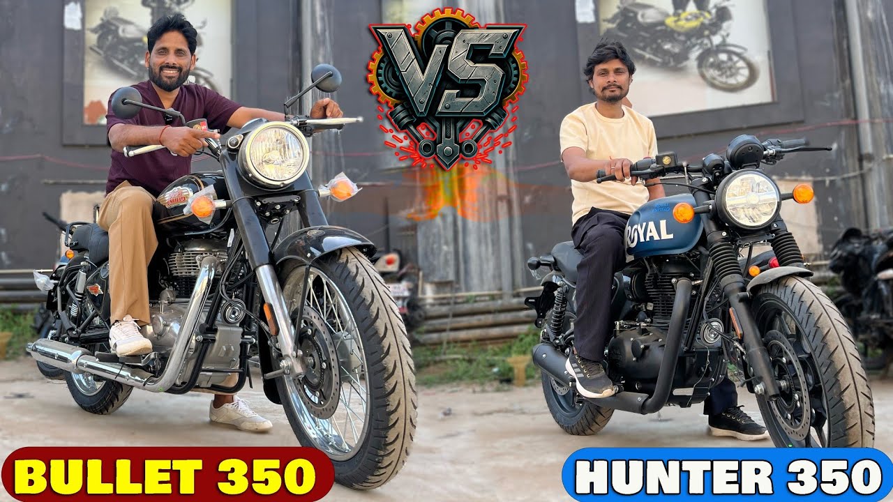 Bullet 350 VS Hunter 350 Which Is Best In 2 Lakh In 2026