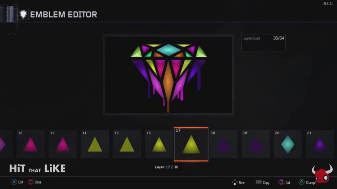 Black ops 3 - DIAMOND Emblem Tutorial!