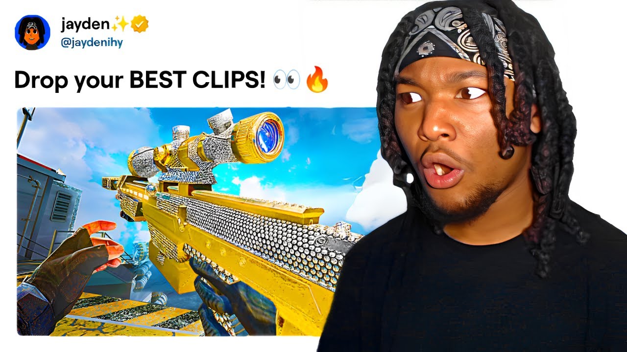 I asked Twitter for their BEST COD TRICKSHOTS