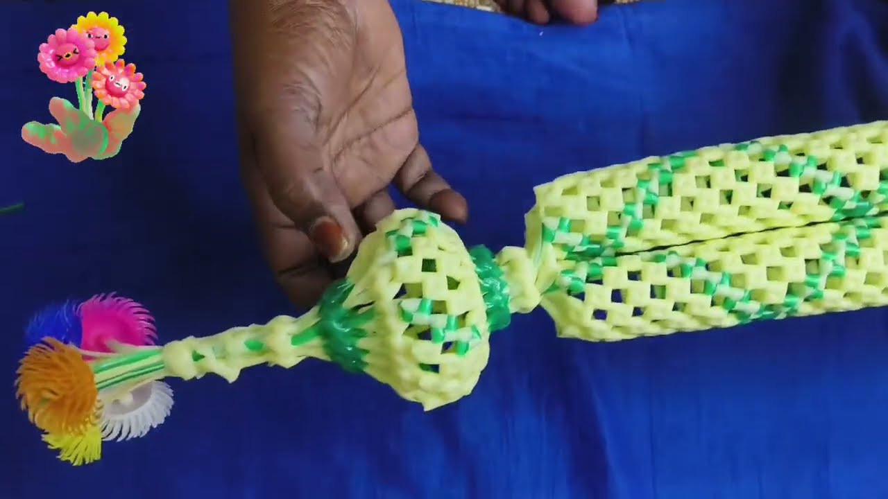 லாபம் அதிகம் தரக்கூடிய பிளாஸ்டிக் ஒயர் மல்லிகை பூவிற்கு குஞ்சம் போடுவது எப்படி 🎯 youtube ல free 😆