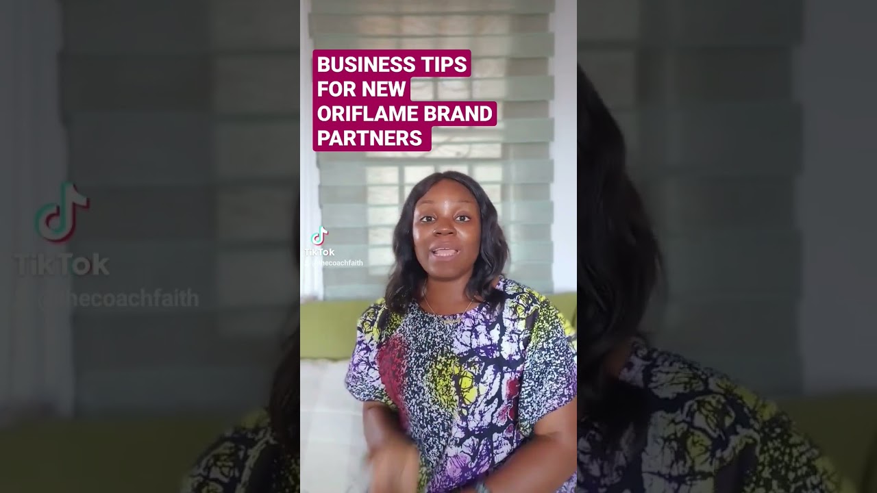 Oriflame Business Tips for Beginners