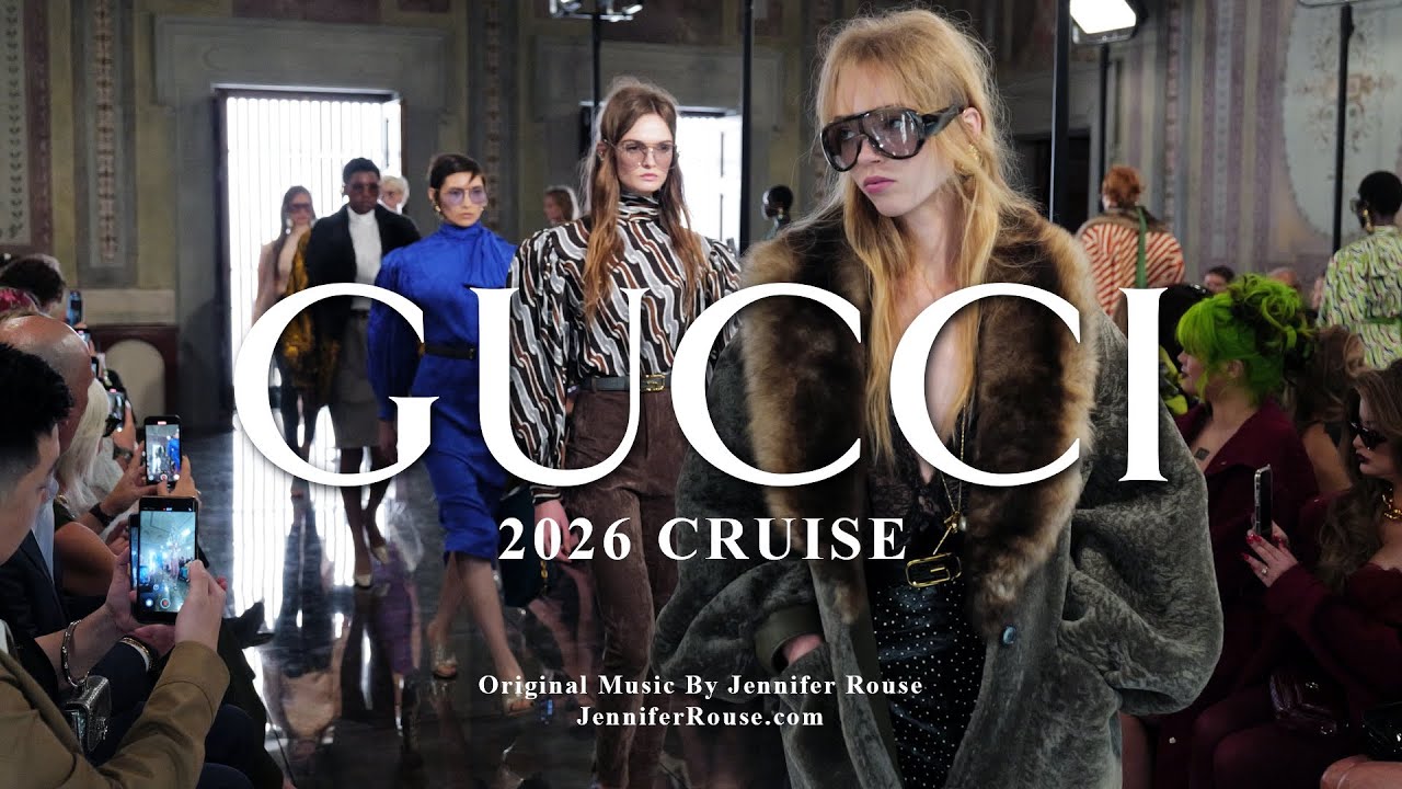 GUCCI 2026 Cruise Runway Show Florence, Italy - Original Music By Jennifer Rouse 
