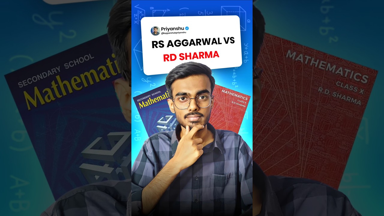 RD Sharma Vs RS Aggarwal Class 10 - Which is Better? | Best Reference Book For Class 10th Maths