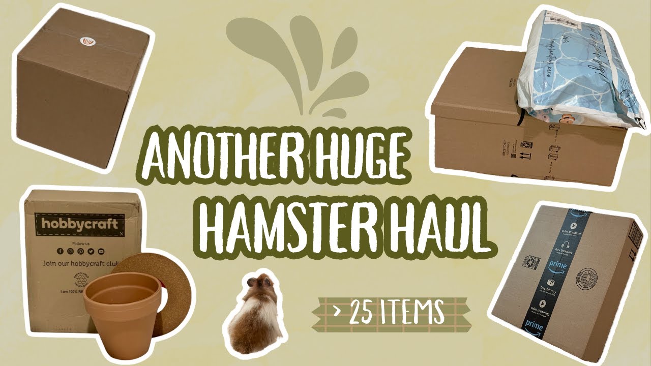 Another Huge Hamster Haul!!