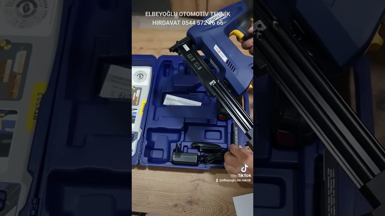 Rapid BTX553 Akülü Zımba Ve Çivi Tabancası