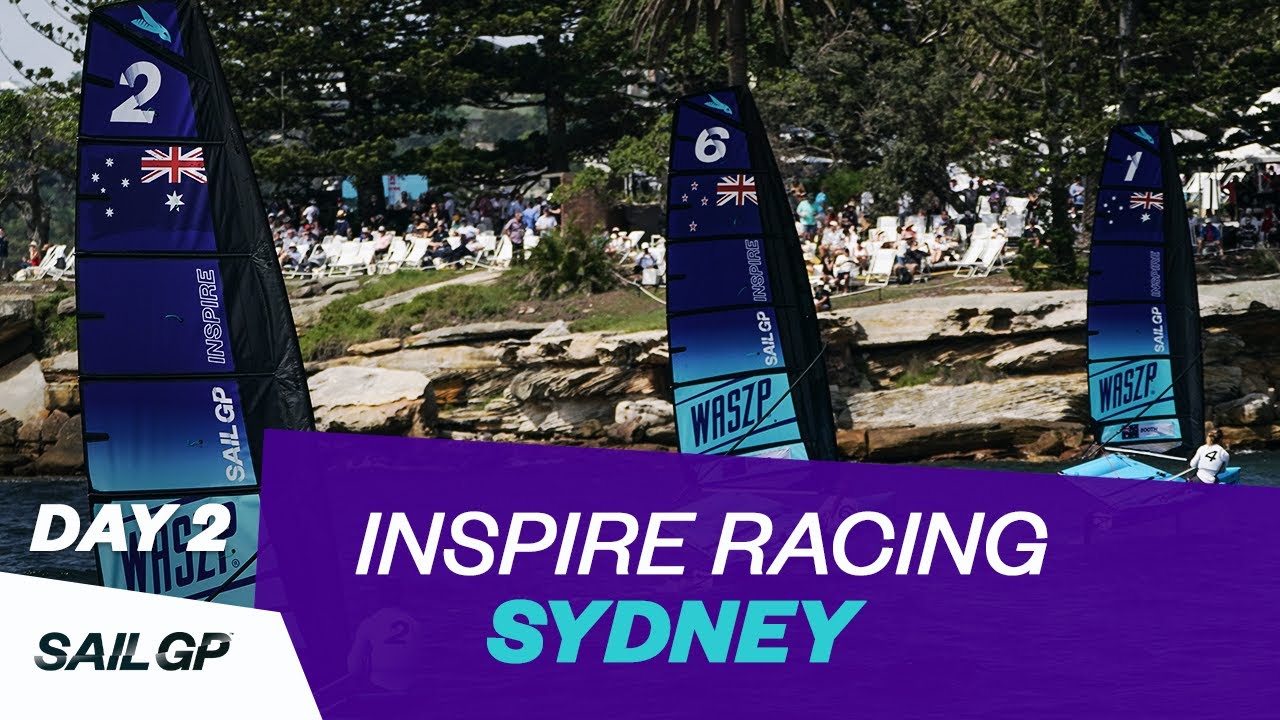 Waszp Inspire Racing Event Day 2 | Sydney SailGP 2020