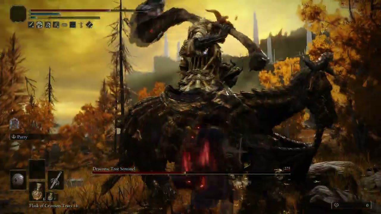 Draconic Tree Sentinel | RL55, +5 Somber, Sleep