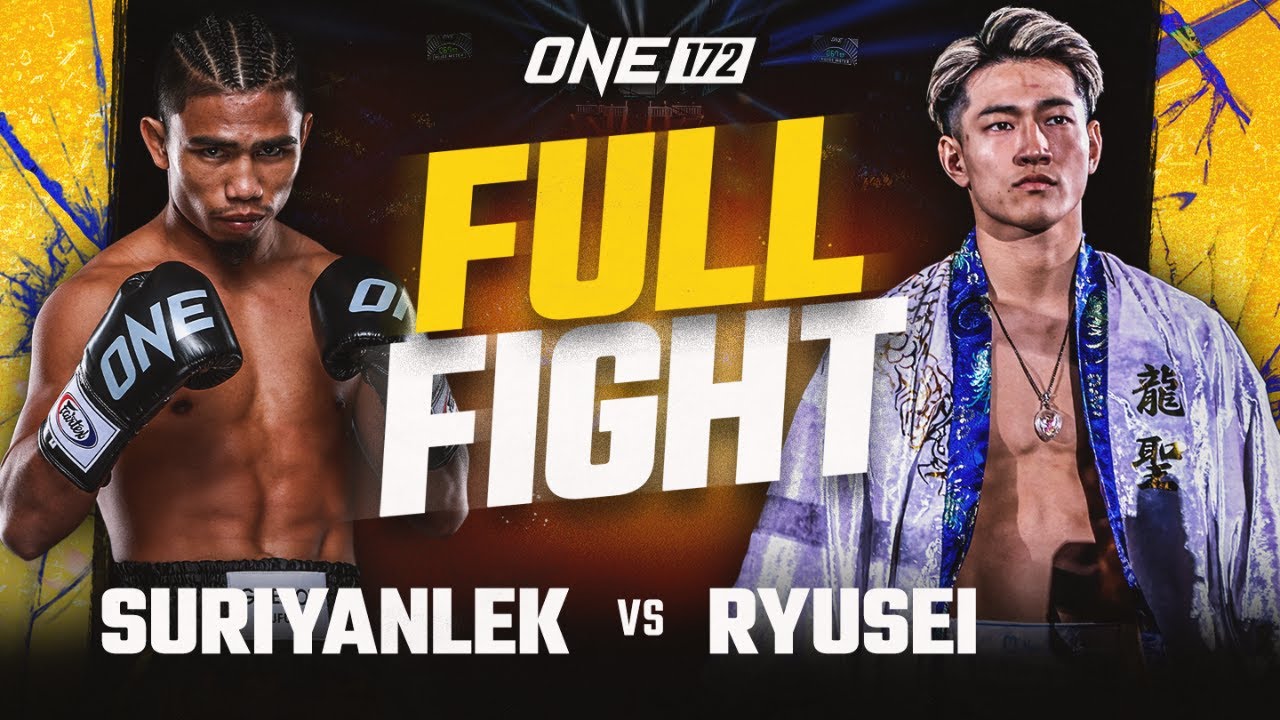 Suriyanlek vs. Ryusei | ONE 172 Full Fight