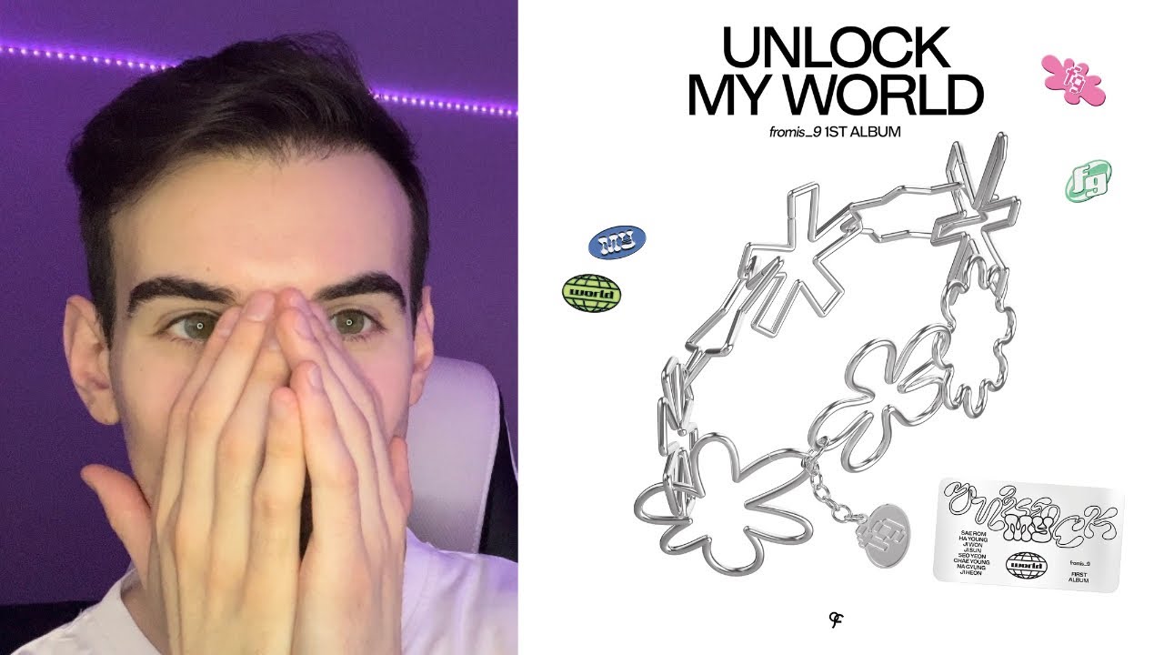 fromis_9 (프로미스나인) 1st Album 'Unlock My World' (Attitude/In the Mirror/DontCare/Prom Night) REACTION!