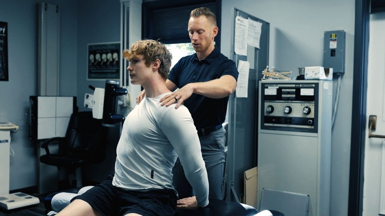 FUTURE CHIROPRACTOR GETS ADJUSTED! 💥