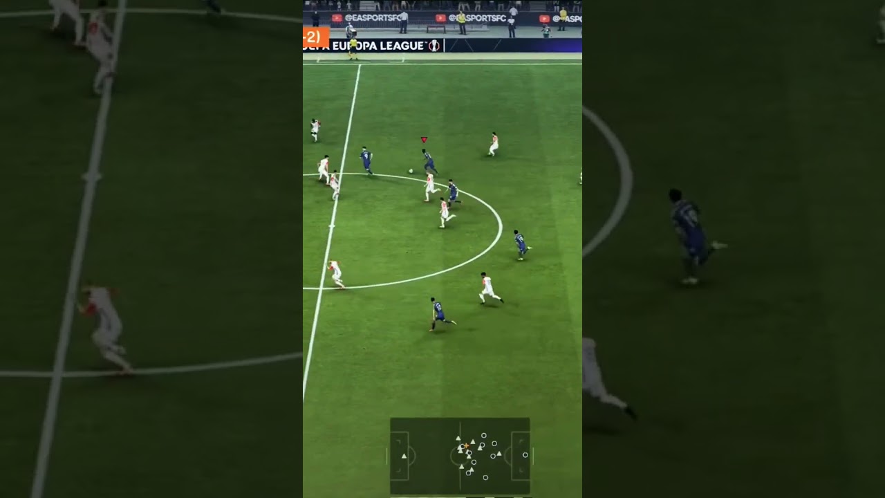 Fc26 Authentic Gameplay || H&oslash;jlund bloquea al defensa de la CPU