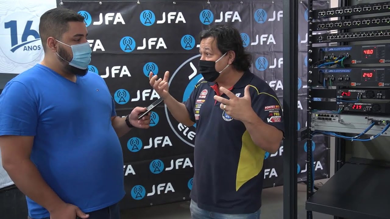A FONTE QUE VAI SALVAR SEUS EQUIPAMENTOS - Visita na JFA ELETRÔNICOS
