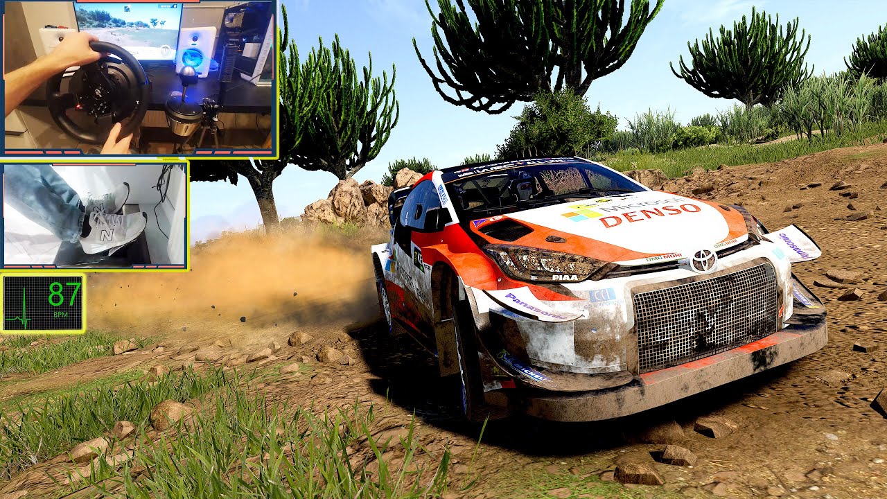 Toyota GR Yaris Rally Concept | My First WRC POWER STAGE | WRC 10 | Thrustmaster T300RS Gameplay