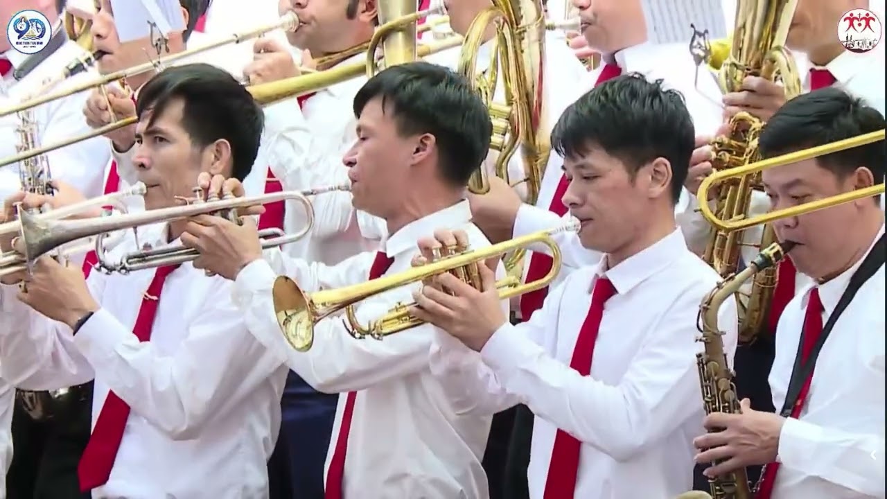 KHÚC CẢM TẠ | Ban Kèn Giáo xứ Hoàng Xá | Kỷ niệm 90 năm thành lập Giáo Phận Thái Bình 