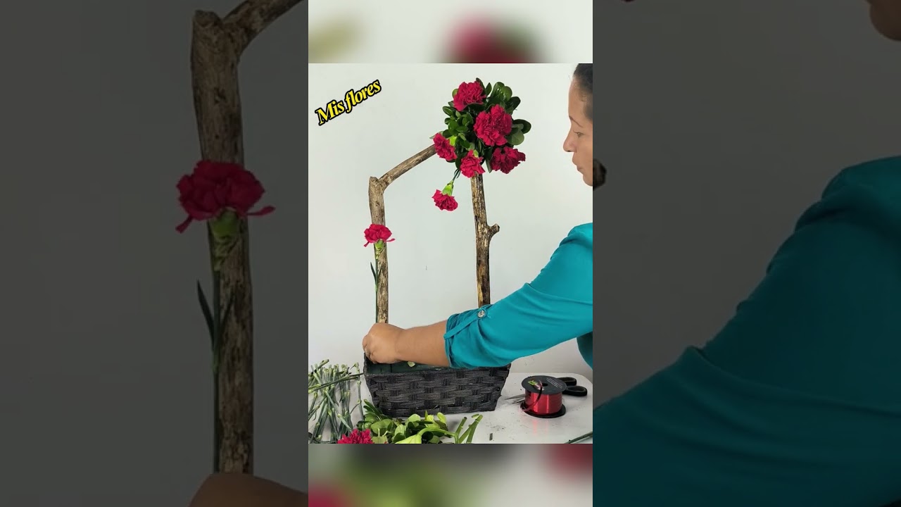 areglo con lirios y claveles#rosas  #flowers  #flores