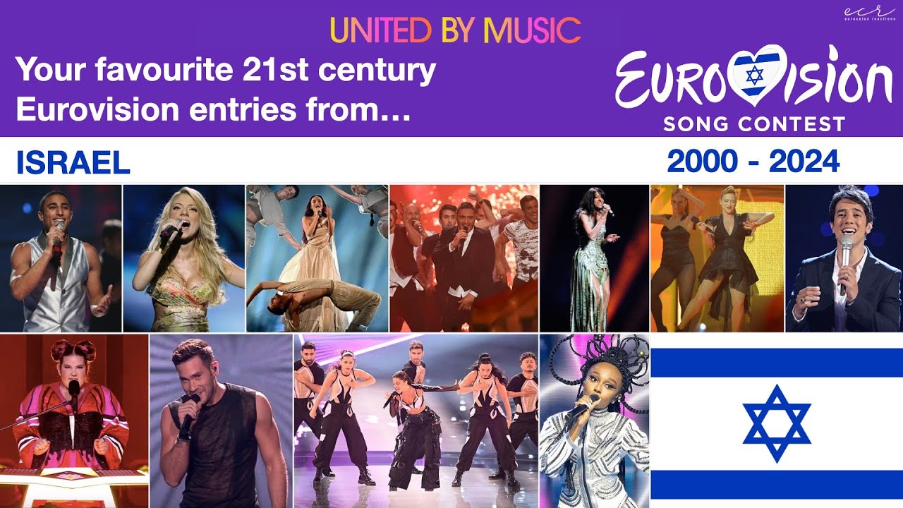 🇮🇱 Israel at Eurovision: Your favourite entries 2000-2024
