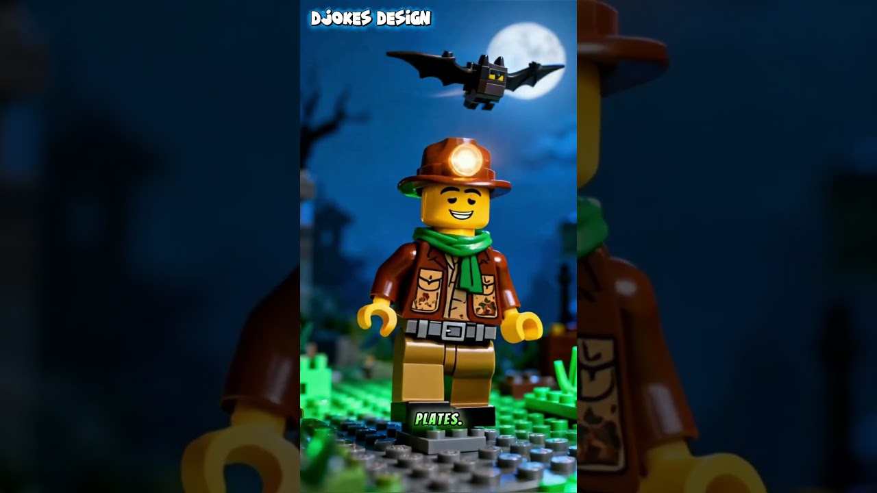 Поиск сокровищ LEGO в страшном месте (но это смешно) 