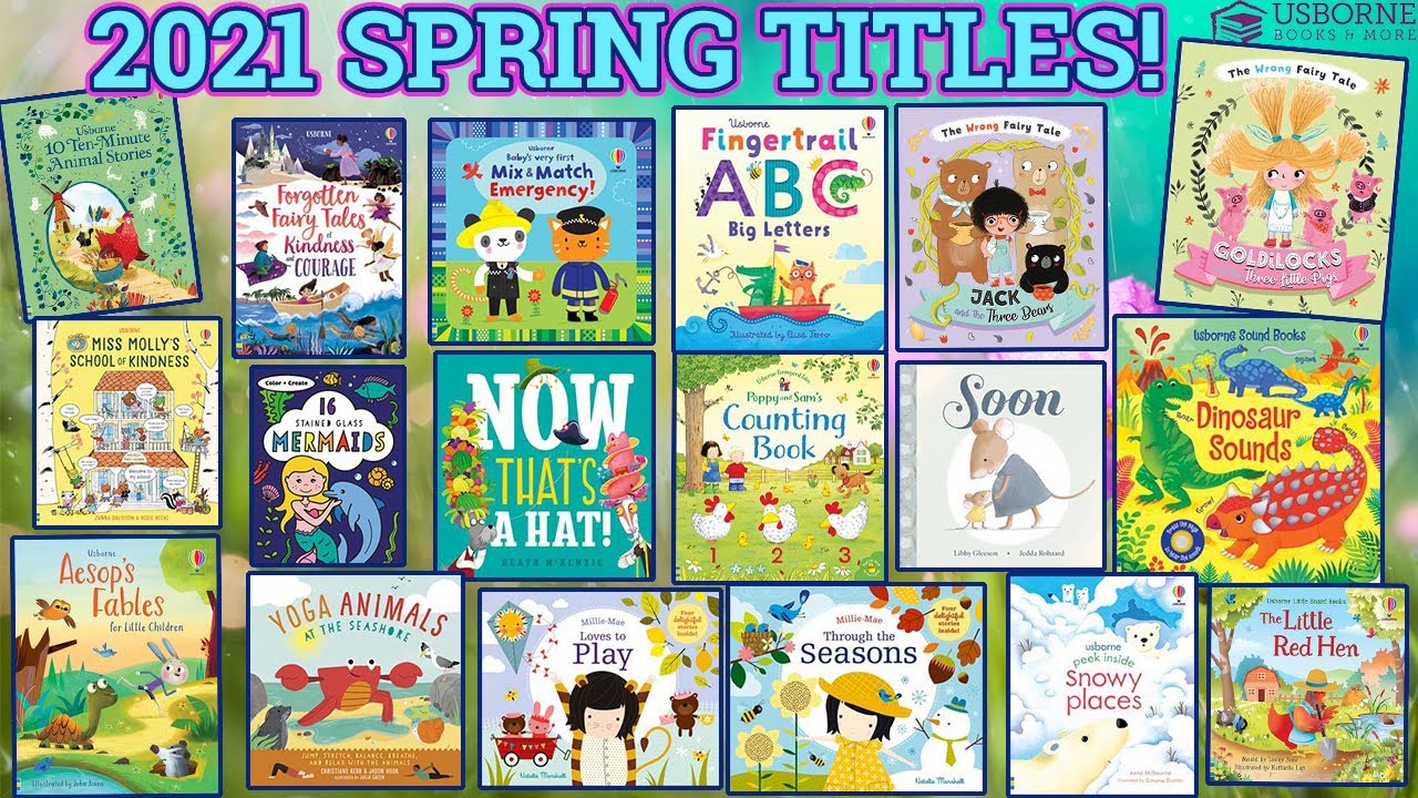 18 Amazing Books for Kids! New Titles! Usborne Books and More! (Part 1/2)