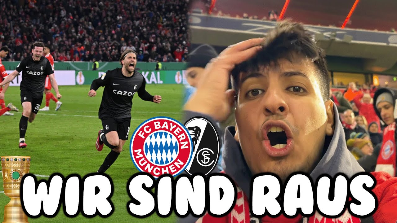 FREIBURG schießt uns aus dem DFB-POKAL | FC Bayern München vs SC Freiburg Stadionvlog 🔥 | CedrikTV