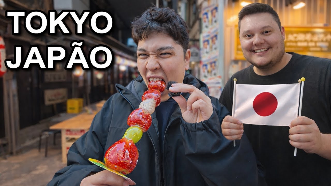 COMENDO TUDO NO JAPÃO EM UM DIA        l Reagindo Haruyuki