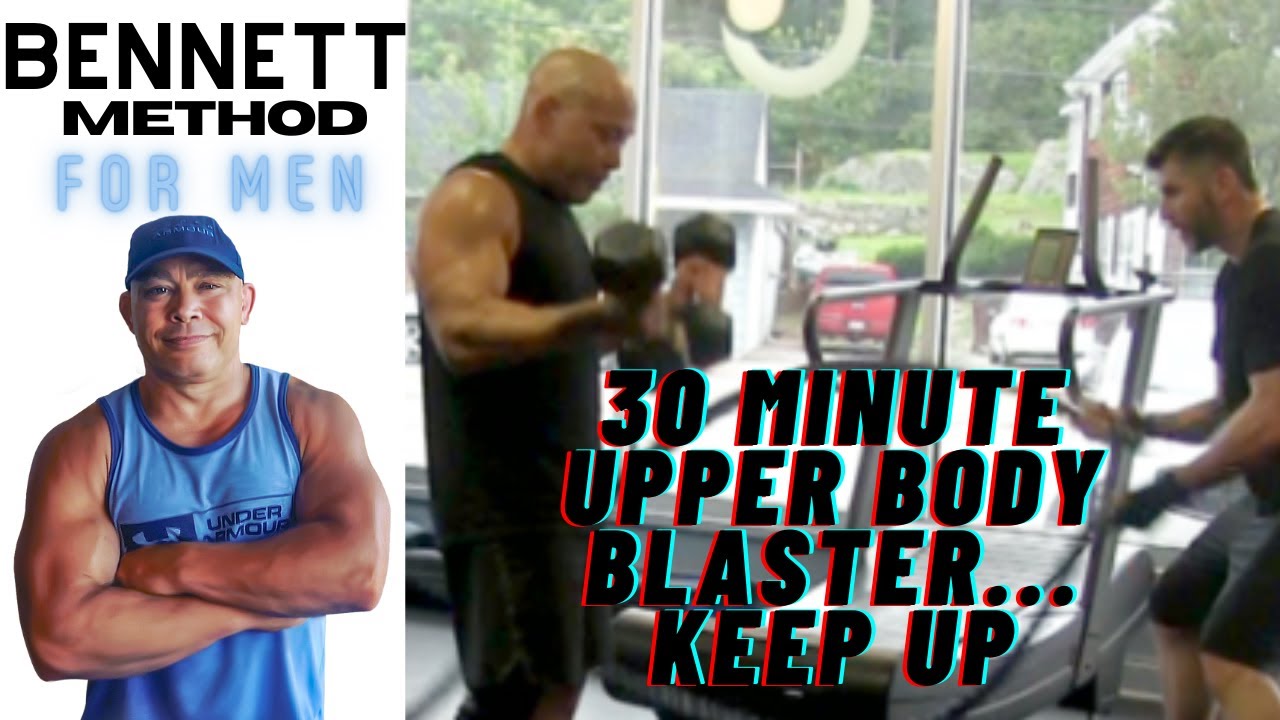 DYNAMIC Upper body Workout for Men - Home Workout  - My 30 minute = others 45 min - KEEP THE F UP!