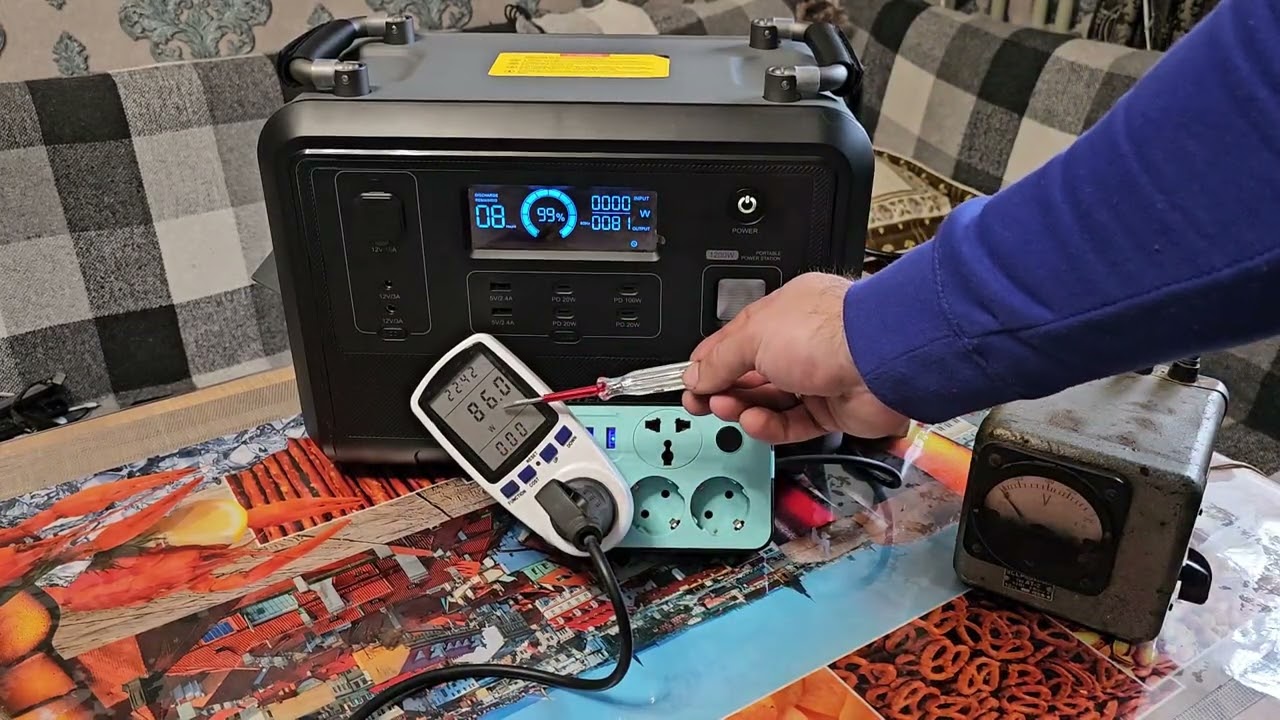 Зарядна станція OUKITEL 1200W Чесний відгук, ПЛЮСИ ТА МІНУСИ, а як долаєте блекаути Ви ???