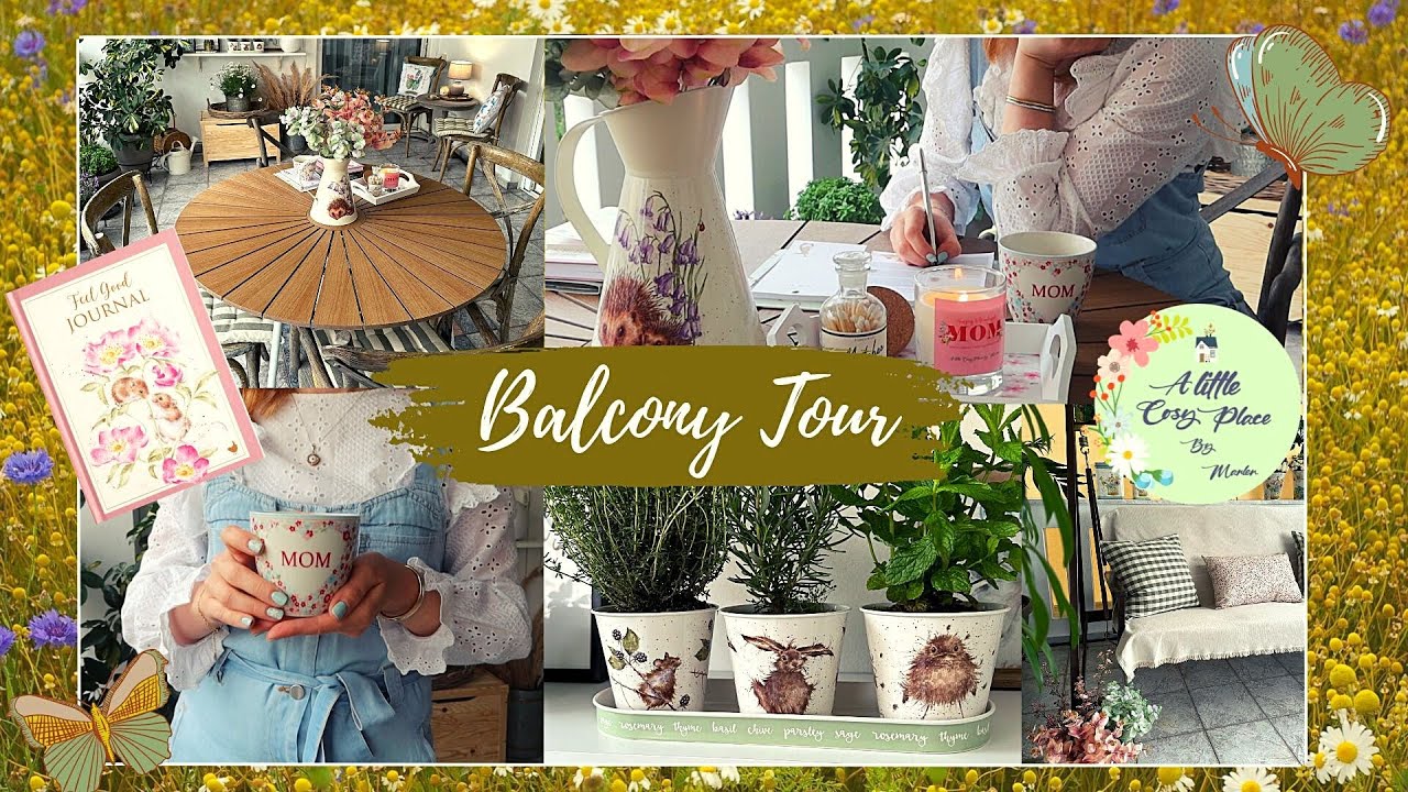 Αλλαγές στο Μπαλκόνι, Διακόσμηση & Balcony Tour -Πολύ Χαρούμενη με τις Νέες Αφίξεις στo Cosy Place !