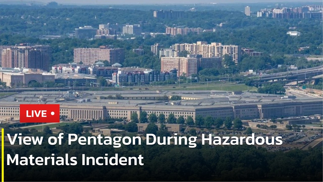 🔴 LIVE: Hazardous Materials Incident Reported at Pentagon Complex | AC1P