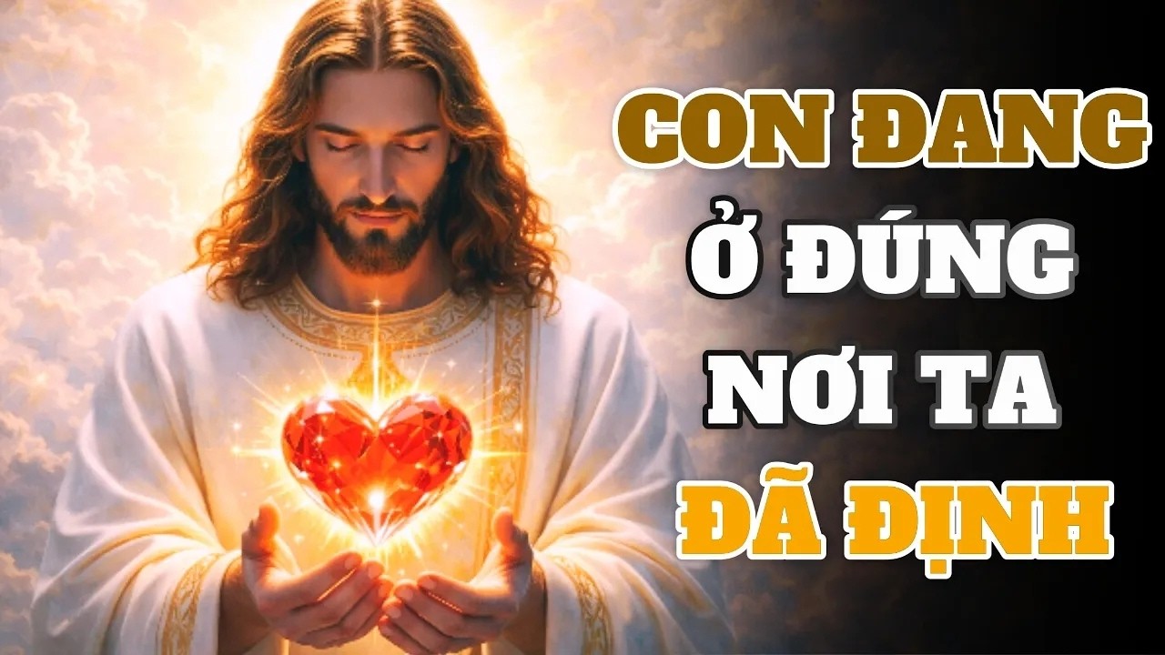 Trực Tiếp👉CON ĐANG Ở ĐÚNG NƠI ĐÚNG THỜI ĐIỂM TA GỌI | Lời Chúa Hôm Nay