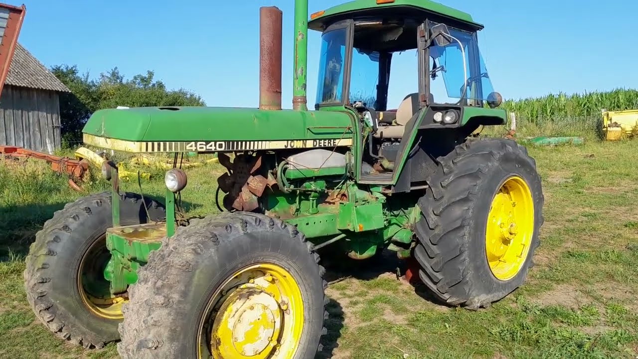 🚜 John Deere 4640 ...stał 10 lat 🙉