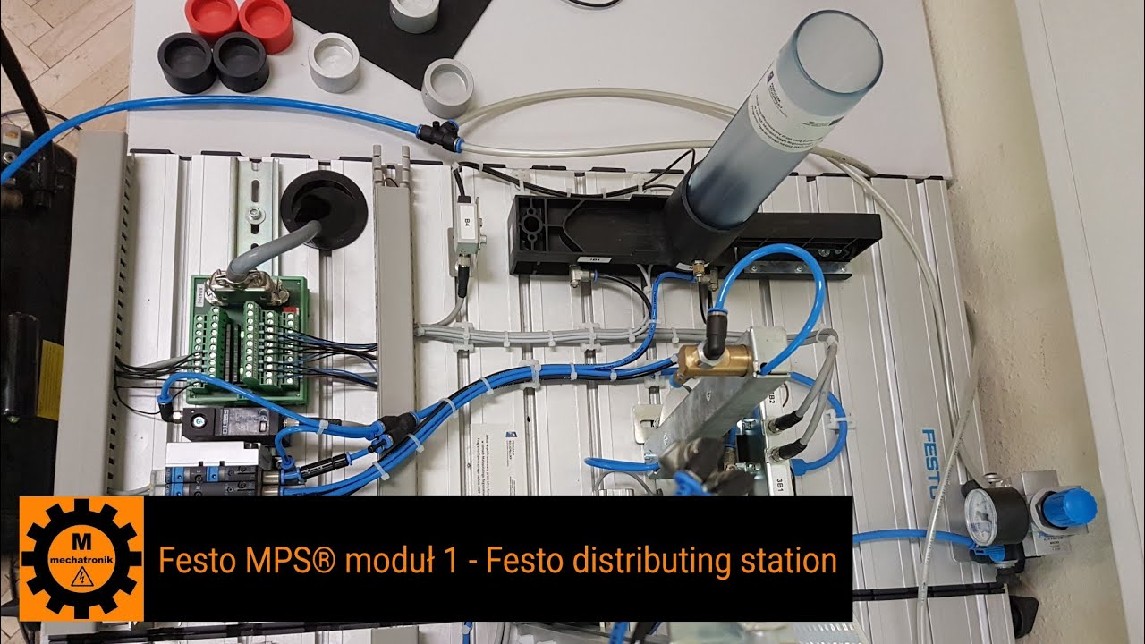 Festo MPS® moduł 1 - Festo distributing station (PLC S7-300)