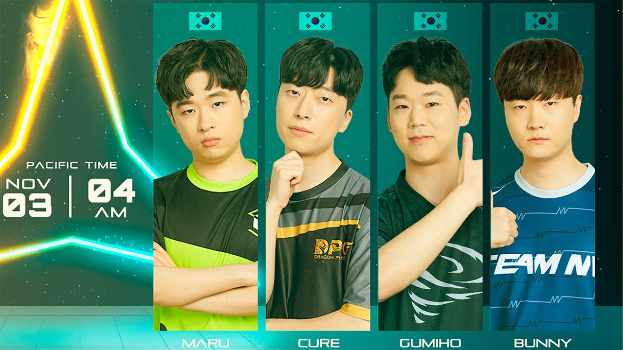 Maru, Cure, GuMiho, Bunny | Группа B | AfreecaTV Champions Cup