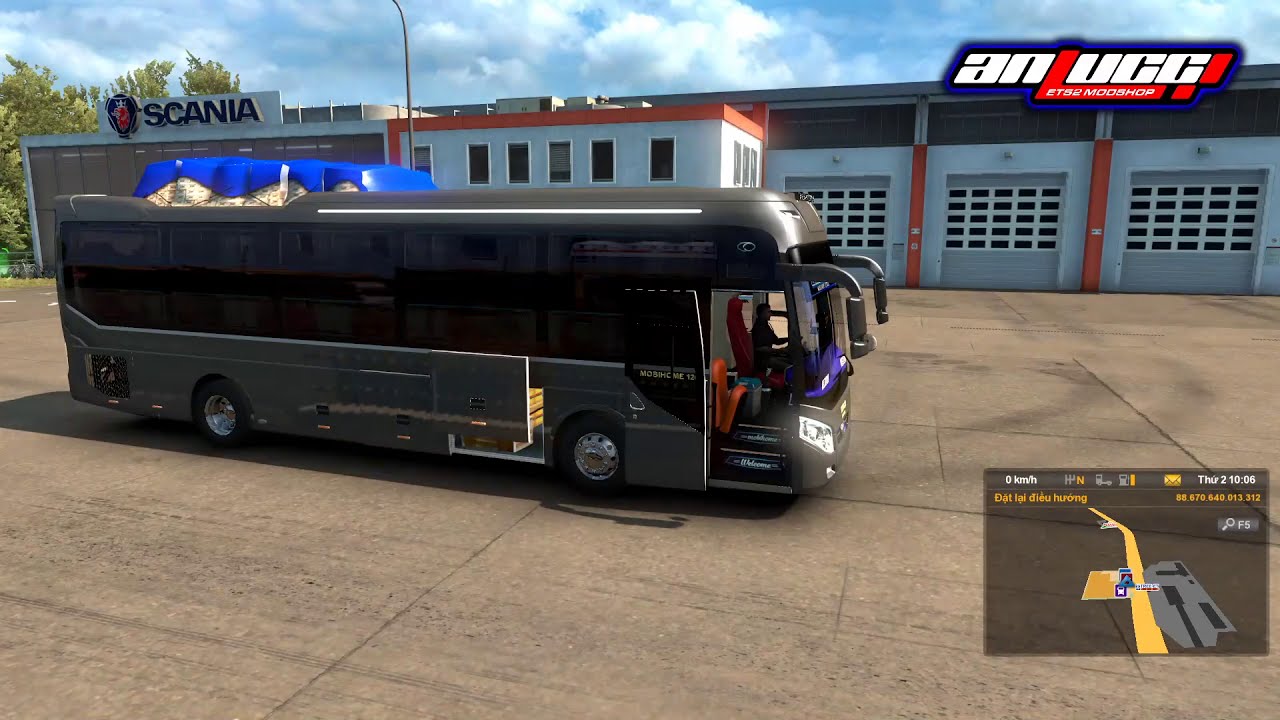 ETS2 - Hướng dẫn mod map VN và xe Thaco Mobihome 2019 phiên bản game 1.39