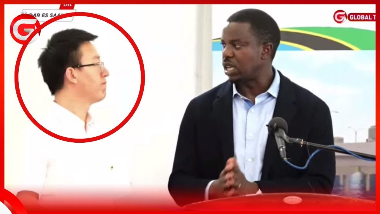 WAZIRI BASHUNGWA ALIVYOMKAZIA MACHO INJINIA wa CHINA -''NACHOTAKA KUONA ni KAZI MARA MOJA''...