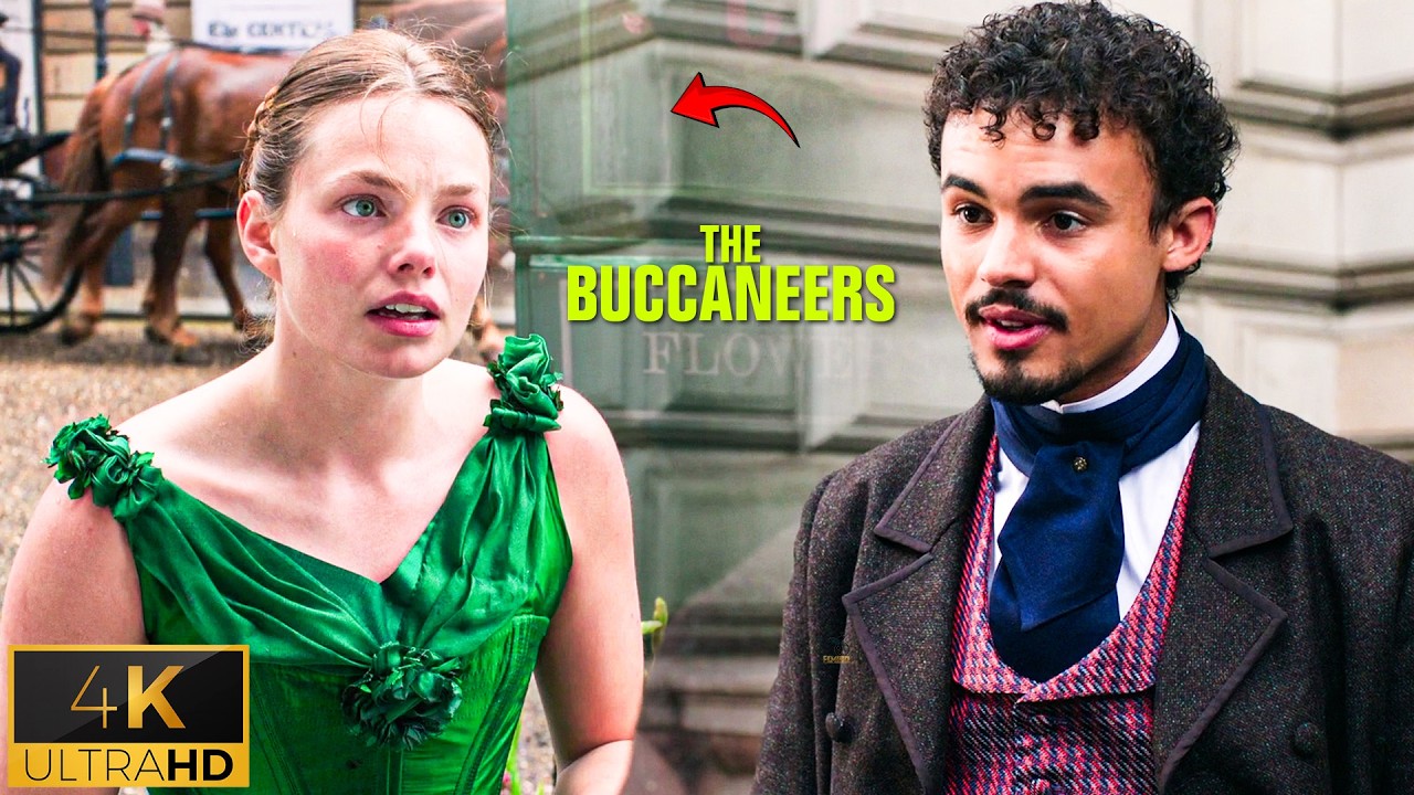 Nan’s Bold Escape & Meet‑Cute With Guy - The Buccaneers S1 4K Scene