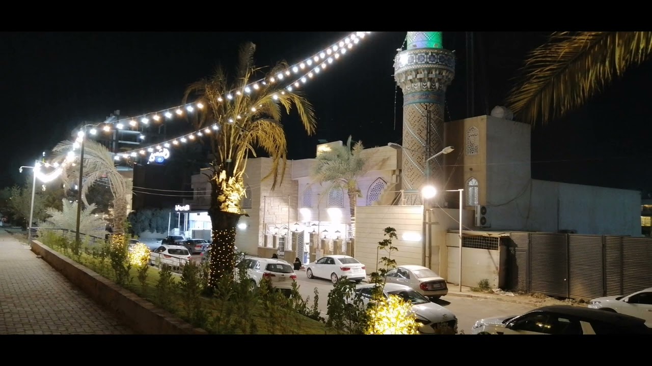 صلاة العشاء للقارئ هارون كامل من جامع الروضة المحمدية