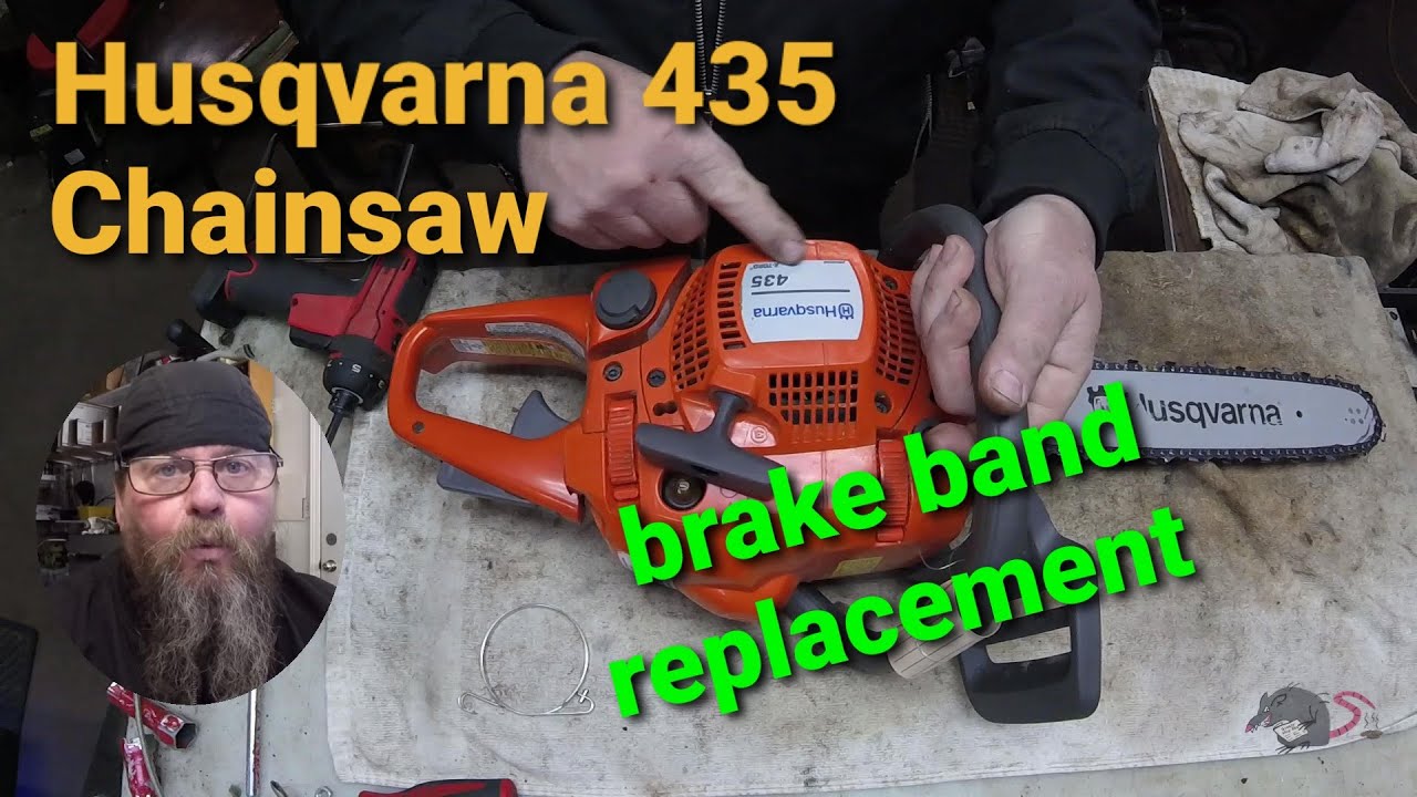 Husqvarna 435 Chainsaw Brake Band Replacement