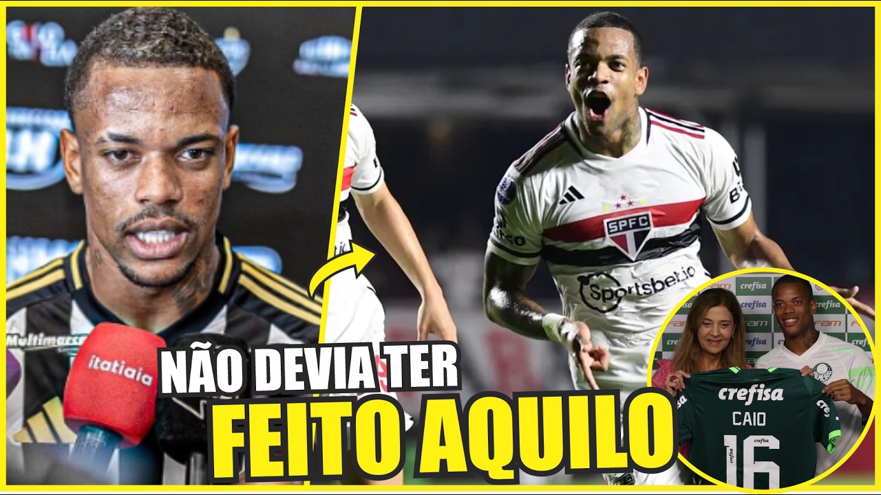 OLHA QUE TRISTE A SITUAÇÃO DO CAIO PAULISTA QUE SAIU DO SÃO PAULO E AGORA NÃO CONSEGUE SE FIRMAR