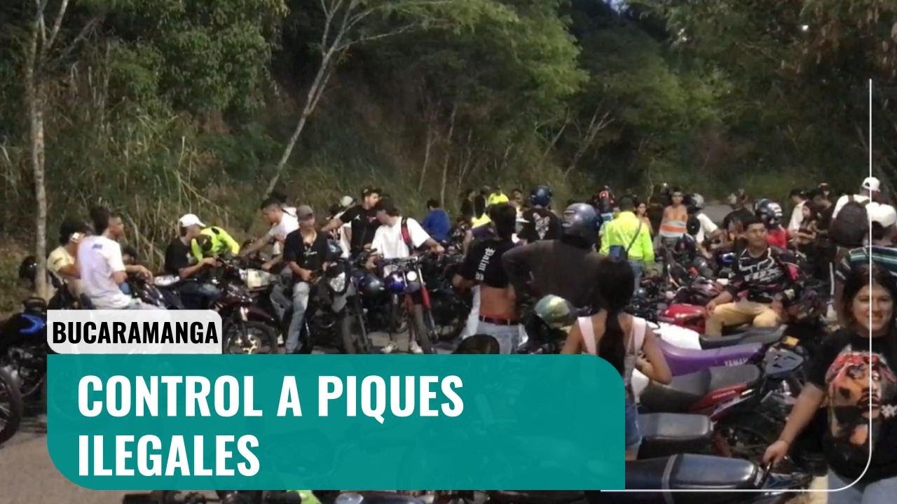 Control a piques ilegales en Bucaramanga