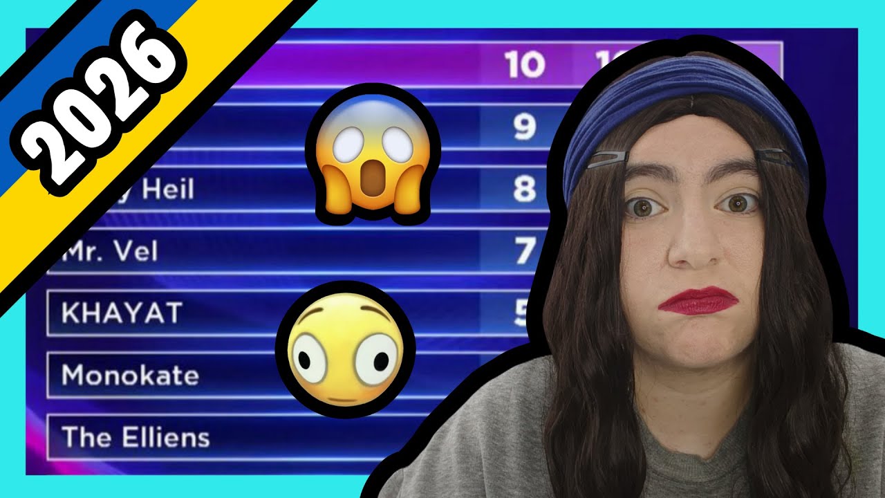 REACCIÓN: VOTACIÓN DEL JURADO Y DEL PÚBLICO 😱🇺🇦 | Natsvidbir 2026 🔥 | NATYINA