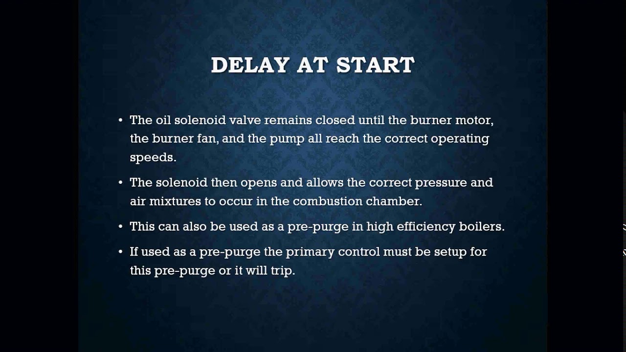 The Oil Solenoid Valve