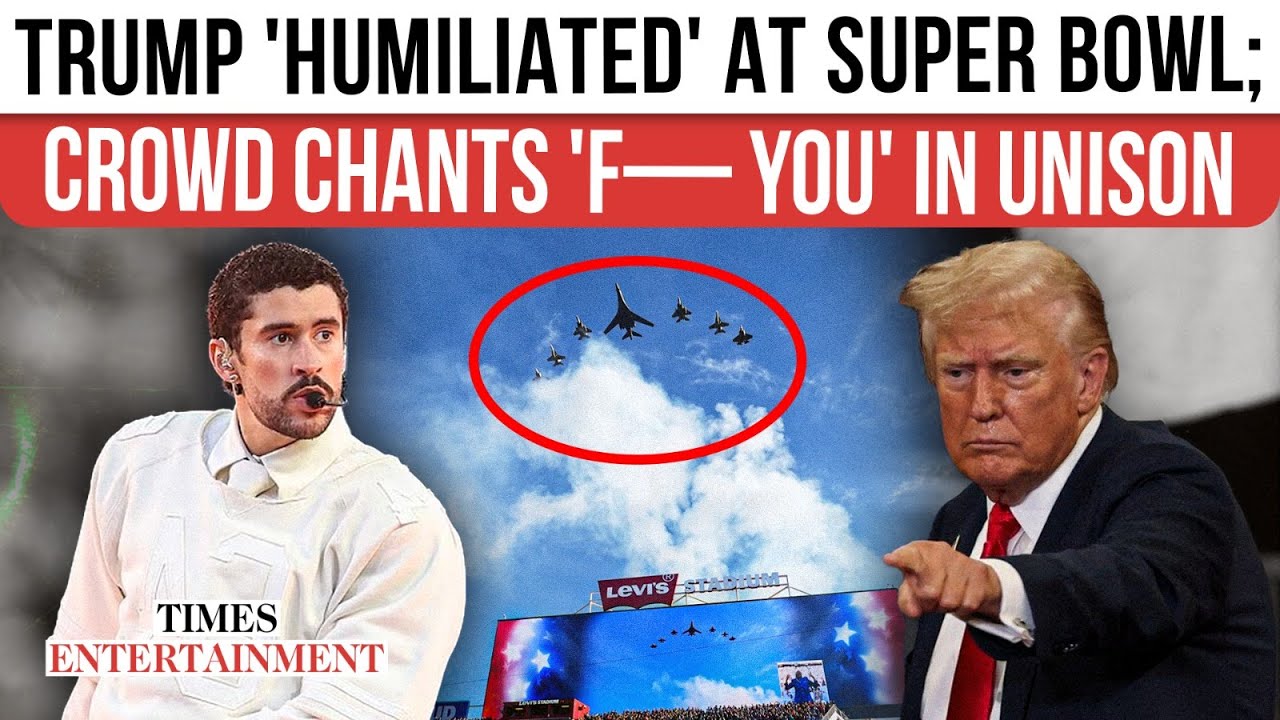 Super Bowl: Trump 'ABUSED' By Crowd; Video Shows Huge Humiliation Before Bad Bunny's Halftime Show