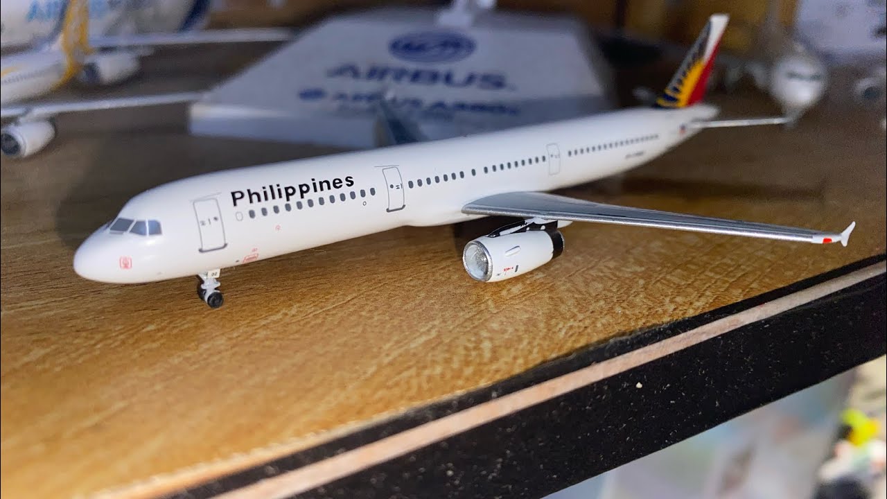 AeroClassics 1:400 scale Philippine Airlines A321-231 [HD]