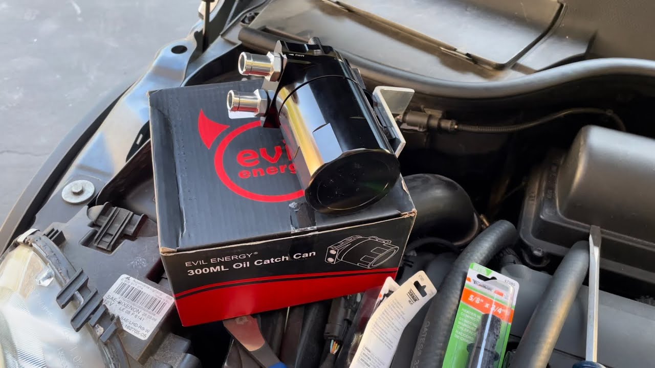 Mini Cooper Evil Energy 300ml Oil Catch Can Install
